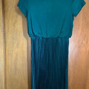 Loft Elegant Teal Dress